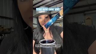 Revolt’s SEMA build color shift #revoltautopaint #paint #candypaint #candy #pearl #colorshift