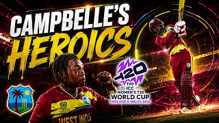 T20 Cricket World Cup | Campbelle, Alleyne and Matthews STARRED as West Indies SENT Early Warnings