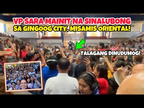 VP SARA MAINIT NA SINALUBONG SA GINGOOG CITY, MISAMIS ORIENTAL!