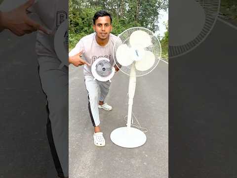 Mini Fan Vs Big Fan Unboxing & Testing 😲💨🔥
