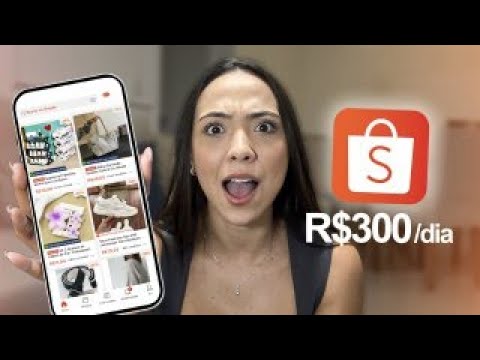 R$300/Dia NA SHOPEE Sem Vender NADA (Como Faço)