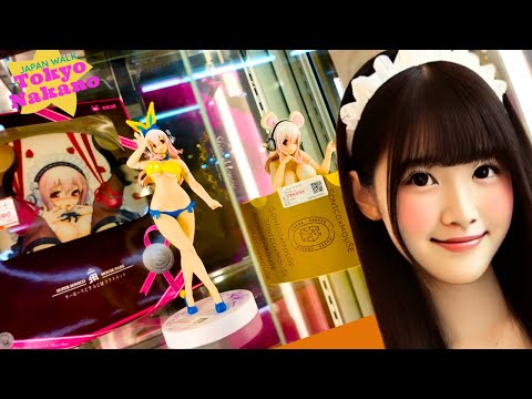 Tokyo Nakano🐶🍻Figure Town♪💖4K ASMR non-stop 1 hour