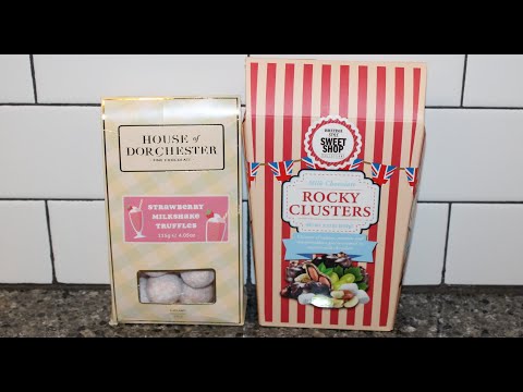 House of Dorchester Strawberry Milkshake Truffles & British Style Sweet Shop Rocky Clusters Review