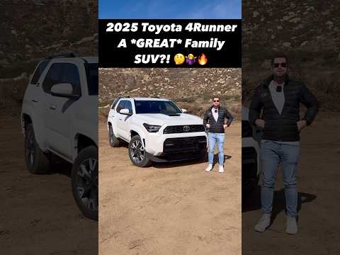 Five Reasons the NEW 2025 Toyota 4Runner is a Great and Well-Rounded Family SUV!