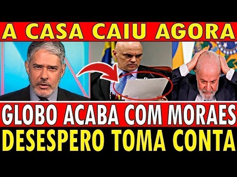 A CASA CAIU PARA M0RAES! GLOB0 ACABA COM M0RAES AO VIVO! DESESPERADO NA CORTE! BOLSONARO CERTO
