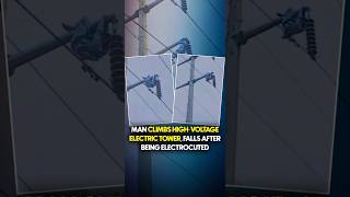 Man Climbs High-Voltage Electric Tower, Falls After Being Electrocuted | Geo News English