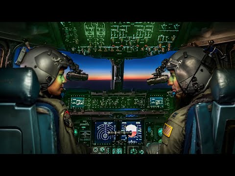 The Dangerous World Of Flying The C-17 At Night