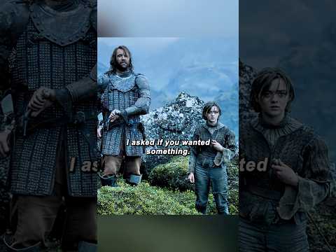 Game of Thrones | Arya’s Loyalty Tested: Brienne Confronts the Hound at the Cliffside ⚔️🏞️