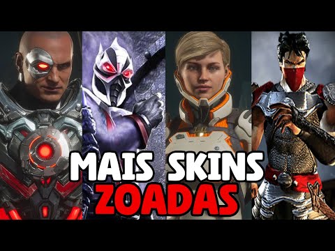 AS SKINS MAIS HORRÍVEIS DE MORTAL KOMBAT (segundo os inscritos)