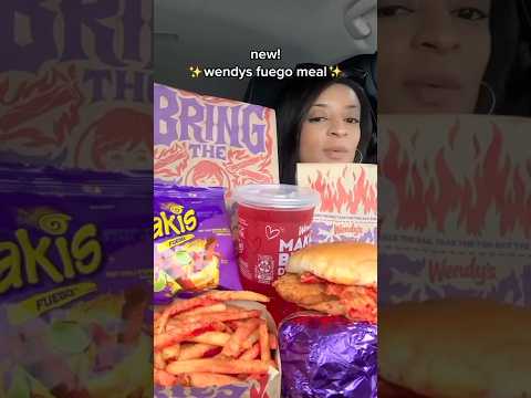 Wendys new takis fuego meal 🔥