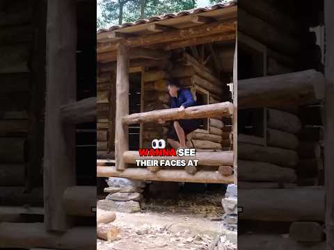 He build a village alone the result choc every one