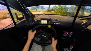 Triple 32" Screens | Flat Out In Italy | Ford Puma WRC 2024 Rally 1