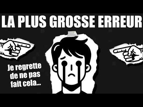 La Plus Grosse ERREUR des 20-29 Ans