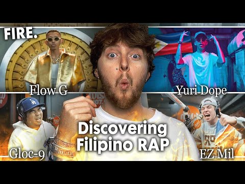 DISCOVERING FILIPINO RAP! (Flow G, Gloc-9, EZ Mil, Skusta Clee, Yuri Dope | Reaction)