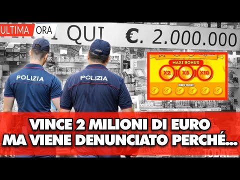 Vince 2milioni di € al gratta e vinci, ma viene denunciato dagli amici: il fortunato aveva fatto...