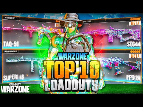 TOP 10 *BROKEN* META Loadouts in Warzone