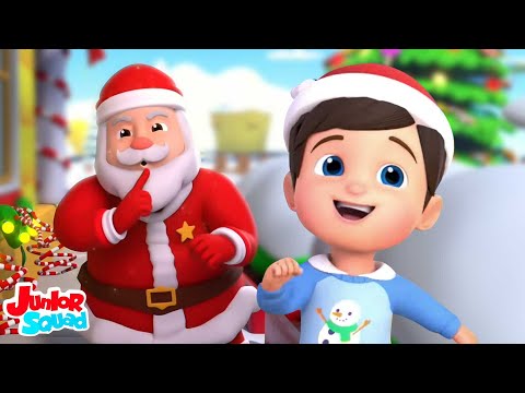 Os Sinos de Tinir Música de Natal para Crianças e Mais Desenho Animado Por Junior Squad