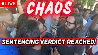 🔴SENTENCING VERDICT REACHED - CHAOS ERUPTS Outside Courthouse After Karmelo Anthony Guilty Verdict