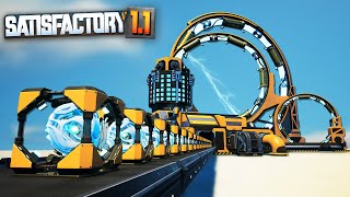 I Spent 1,000 HOURS Automating 60 Nuclear Pasta /min in Satisfactory