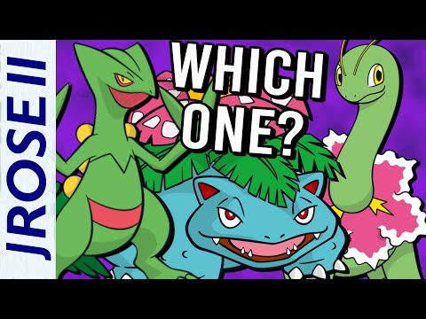 Which GRASS STARTER is BEST in Pokemon FireRed/LeafGreen?