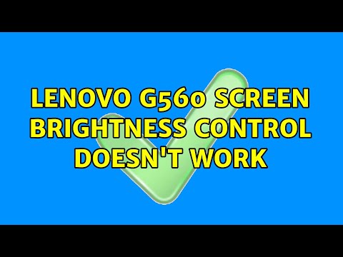 thinkpad brightness control not working thinkpad brightness control not working