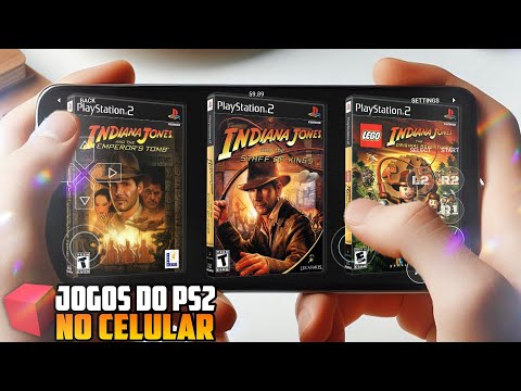 Os 3 Jogos Do INDIANA JONES Do PS2 NO CELULAR ANDROID (2025)