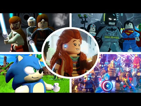 Cutscene Animation Evolution in LEGO Videogames (2025)