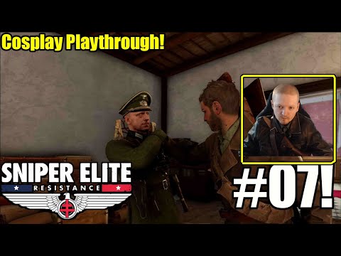 Harry Destroys Nazi Armored Train- Sniper Elite Resistance Part 7