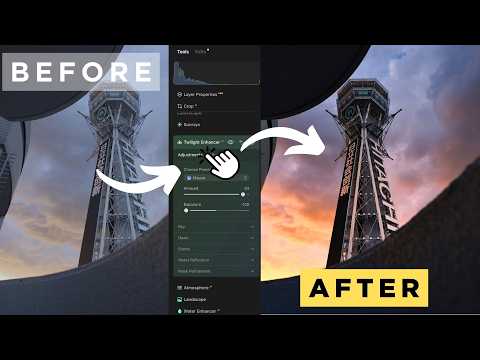 How To Edit Photos FAST with Luminar Neo Latest Update