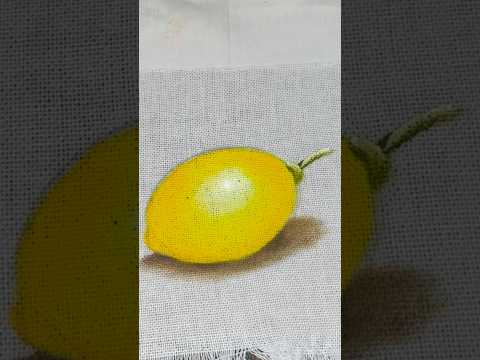 Aprenda a pintar limão 🍋