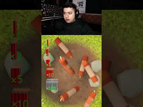 حفرة بإستخدام 100 قنبلة vs قنبلة 1 😱 💥