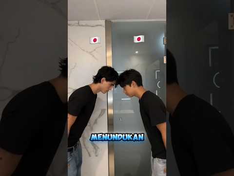 Perbedaan Menyapa Di Tiap Negara❗😳 #shorts #viralvideo #funny