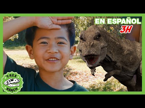 ¿Como sobrevivir a un T-Rex? 🦖 Videos de dinosaurios y juguetes para niños