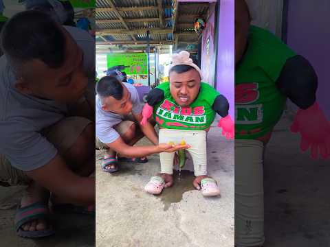 bayi tua telur lemon terlepas😱😄👶🤣😂  #funnyshorts