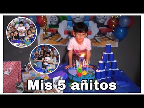 LOS 5 AÑOS DE THIAGO 🎊 VLOG DE SU FIESTA 🥳 YO ESTANDO EN ESPAÑA 🇪🇸