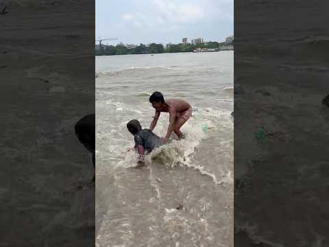 गंगा नदी में आया बाढ़ || #shorts