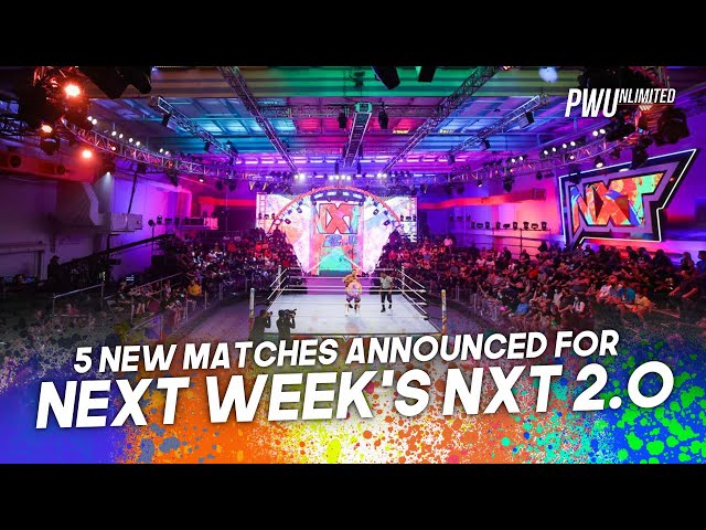 Five Matches Set For Tuesday's NXT