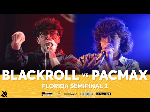 BlackRoll 🇮🇹 vs PACMax 🇫🇷 | Florida Beatbox Battle 2025 | Semi Final