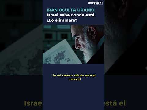 🔴 El Ayatolá de Irán escondió uranio fuera de Natanz y Fordow.