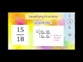 Divisibility Rules and Simplifying Fractions
