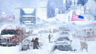 Americans Now! Million people will freeze, Buffalo in New York suffers from snow storm