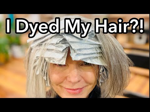 5 Year Grey Hair Journey UPDATE (I dyed my hair?!)