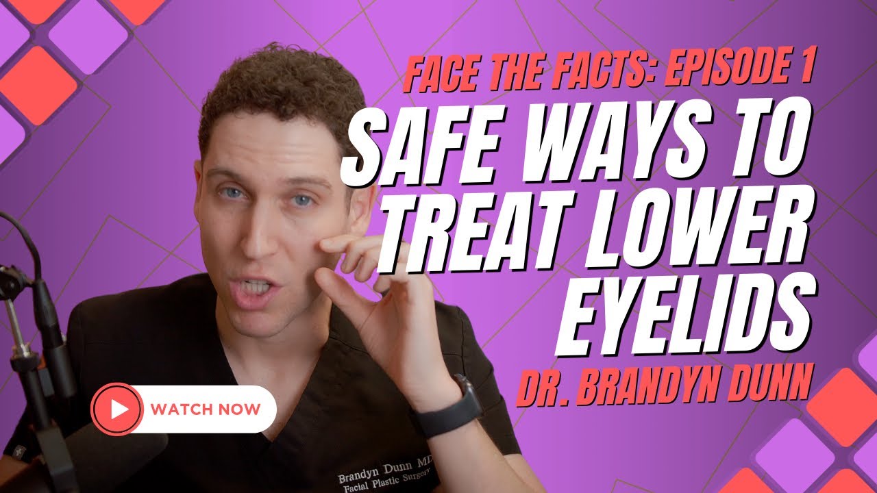 Doctor discussing eyelid treatment options.