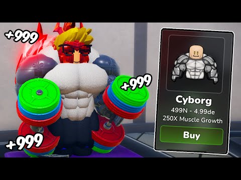 I Unlocked New Hero Gym And Max Cyborg Body Alter In Gym League