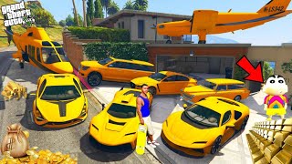 FRANKLIN TOUCH ANYTHING BECOME GOLD || EVERYTHING IS FREE IN GTA 5