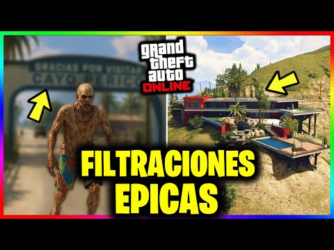 IMPORTANTE! ÉPICAS FILTRACIONES! Llegan ZOMBIES a CAYO PERICO! DLC de MANSIONES & Más! GTA Online