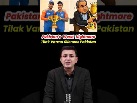 Pakistan’s Worst Nightmare: Tilak Varma Silences Pakistan!  #shorts #indvspak