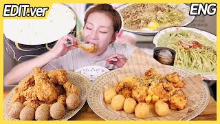 절대 놓칠 수 없는 치킨 신메뉴🍗 푸라닭 & BHC와 파스타까지!(후식은 강철 아이스크림 케이크)250820/Mukbang, eating show