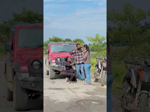 Yaari Ho To Aise โค๏ธ๐ซ || Sumon Stunts #shorts #thar #youtubeshorts