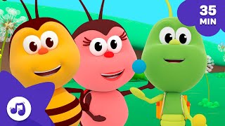 Meet Each Little Bug! 🎵🐞 MIX 🌈 FOR KIDS | Boogie Bugs Nursery Rhymes